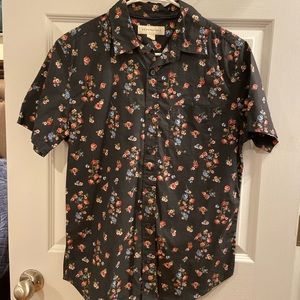 Men’s Short Sleeve Floral Shirt